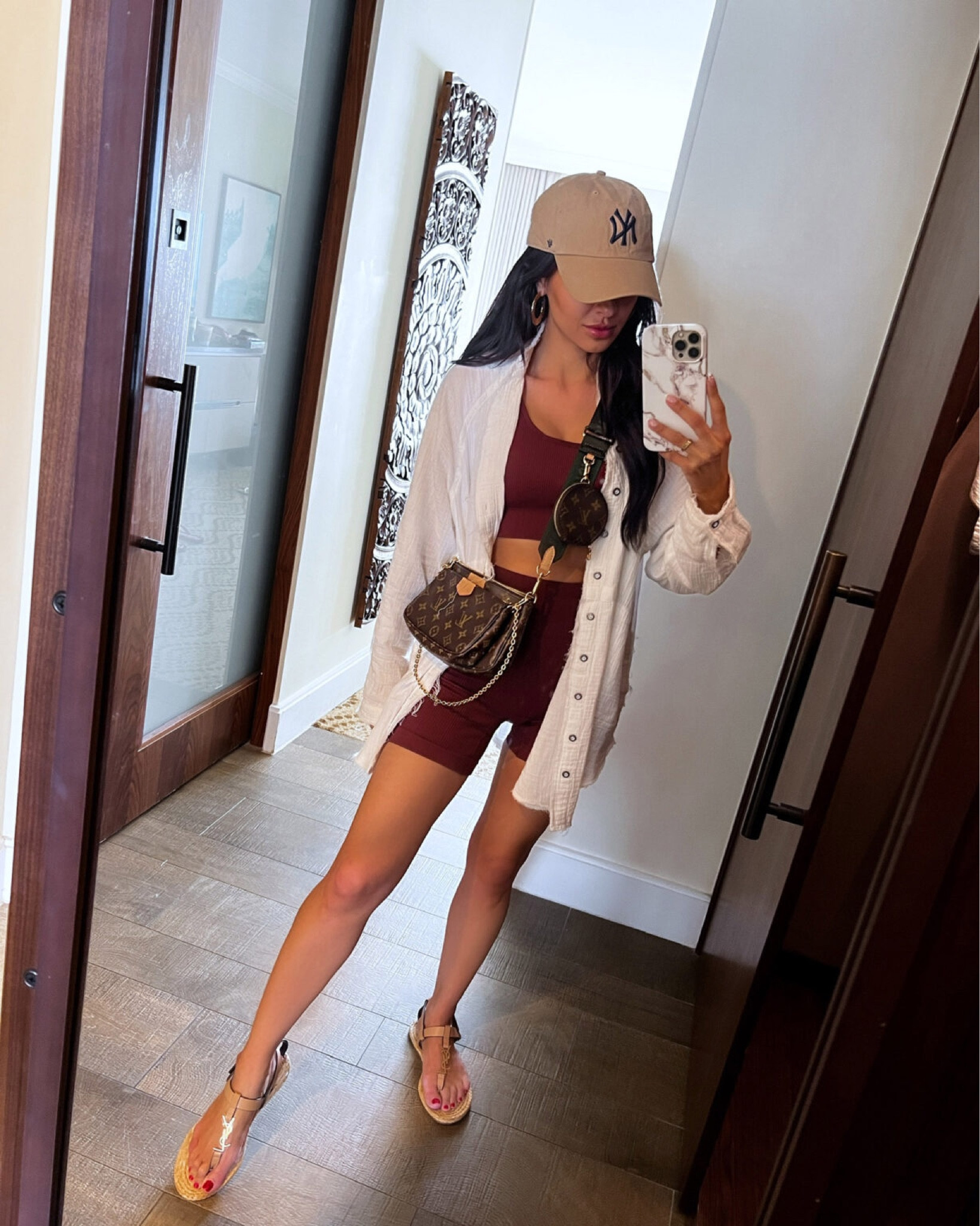 Louis Vuitton Palm Springs Mini Backpack - Mia Mia Mine  Casual outfit  inspiration, Louis vuitton palm springs mini, Palm springs outfit