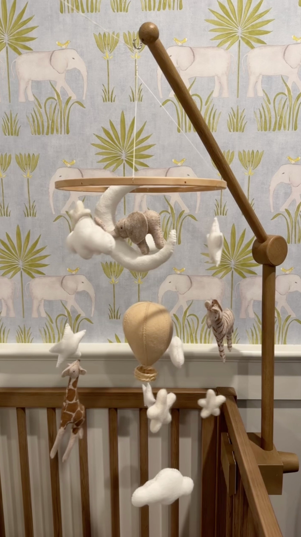This crib mobile is perfect for the baby's safari themed nursery! 

 #LTKmomlife #LTKBaby #LTKBump