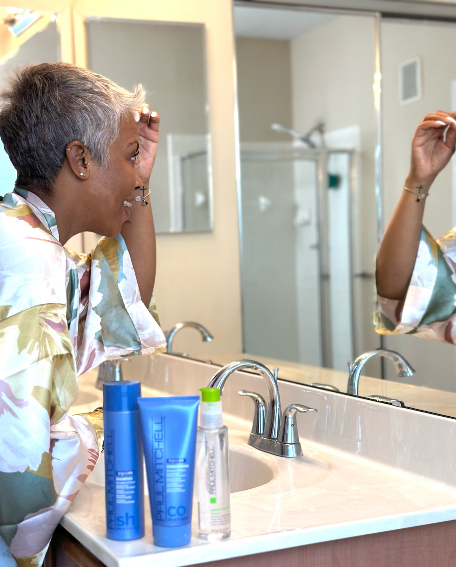 Loviiing this Paul Mitchell collection!! My grays have been popping - the products are AMAZING, my favorite is the purple conditioner! 

#LTKbeauty #LTKsalealert