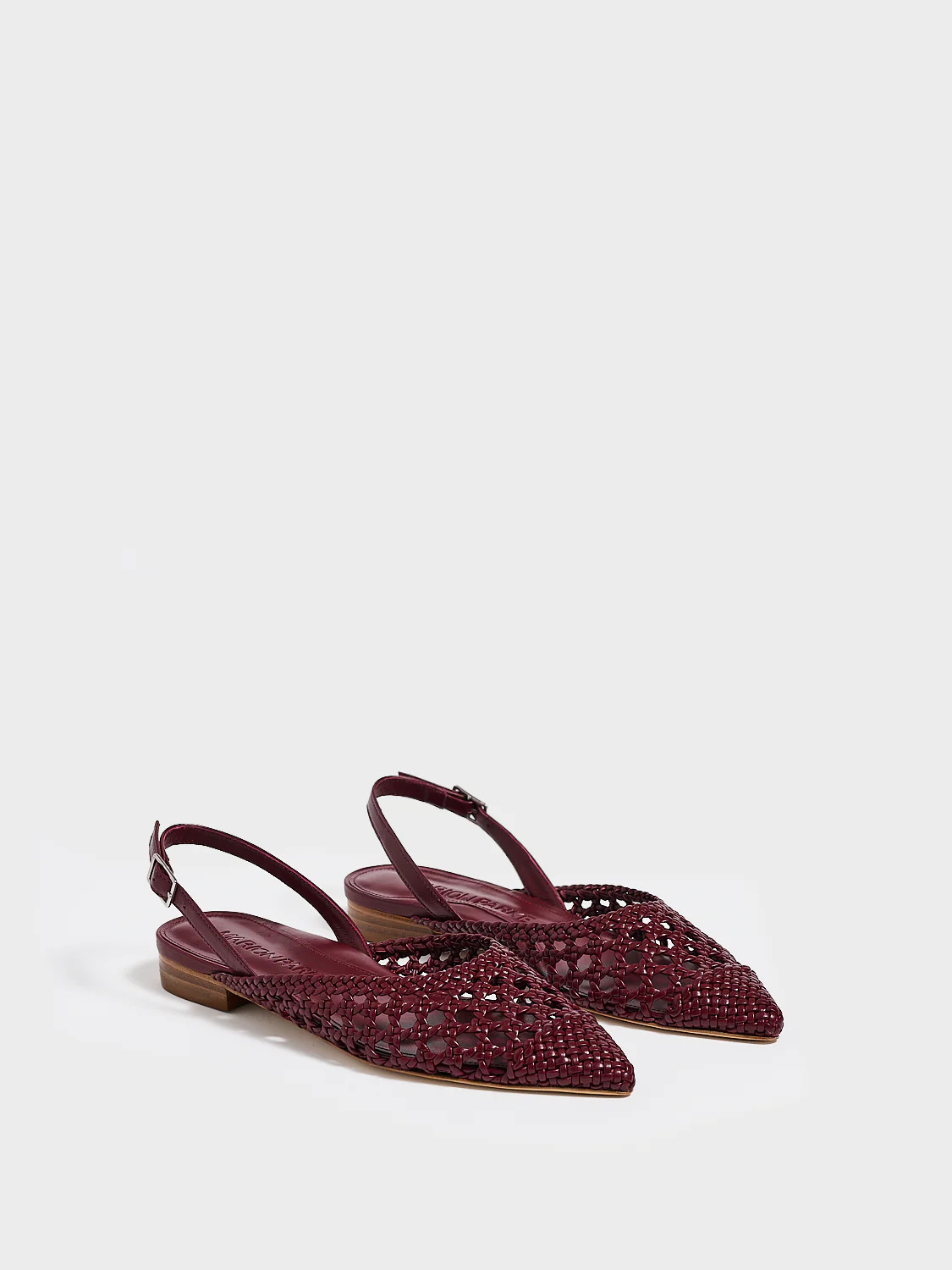 Patty Slingback | Burgundy Nappa | Women's Slingback | Marion Parke | Marion Parke
