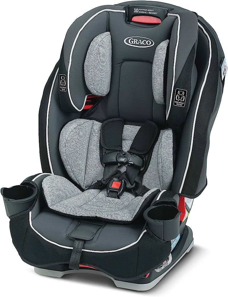 Graco Slimfit 3 in 1 Car Seat -Slim & Comfy Design Saves Space in Your Back Seat, Darcie, One Siz... | Amazon (US)