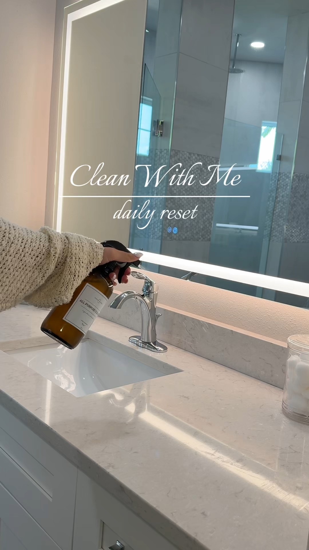 My 10 minute daily reset is an absolute must for keeping my home calm 🤍 

#LTKHome #LTKdayinmylife #LTKmorningroutine