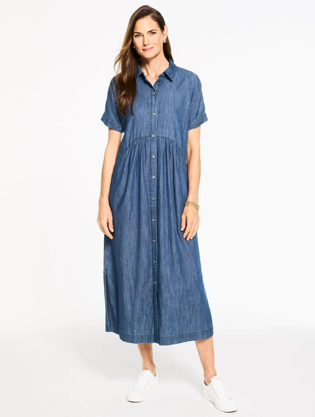 Denim Shirtdress - Marin Wash | Talbots