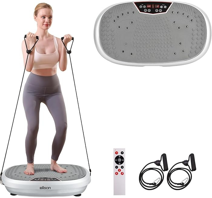 EILISON FitMaxx 3D XL Vibration Plate Exercise Machine - Whole Body Workout Vibration Platform w/... | Amazon (US)