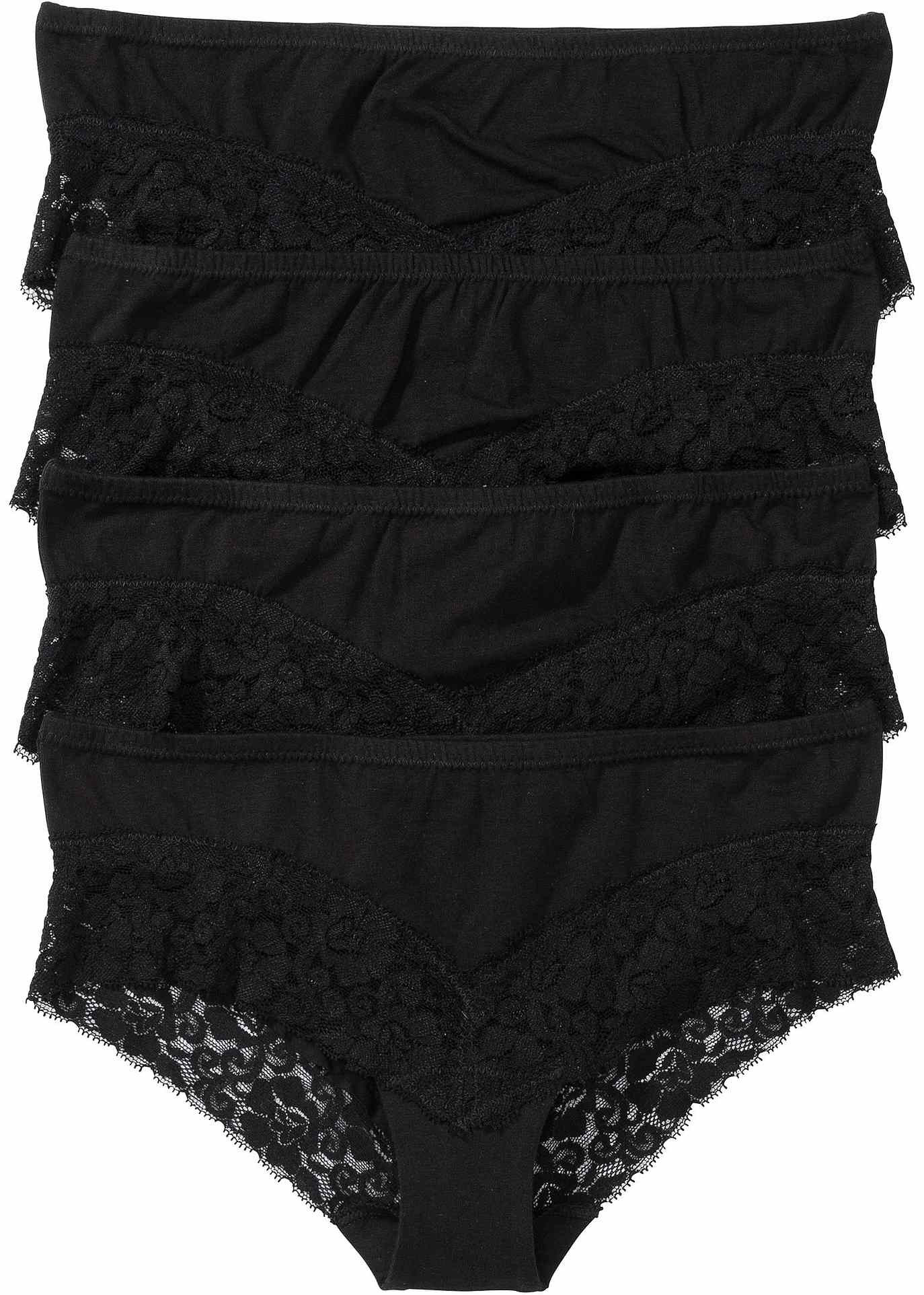 Panty mit Spitze (4er Pack) | Bonprix DE