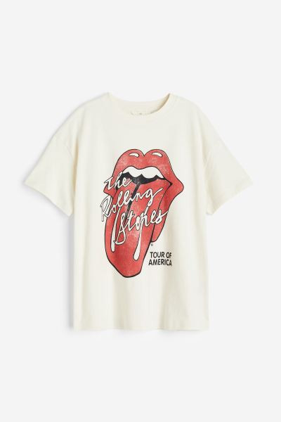Oversized Printed T-shirt | H&M (US + CA)