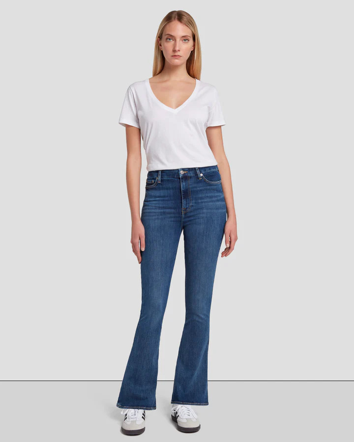 Tailorless No Filter UHR Skinny Boot in Blue Star | 7 For All Mankind