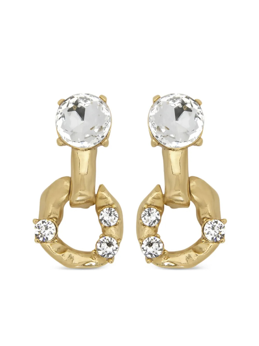 Scramble chain-link earrings | Farfetch Global