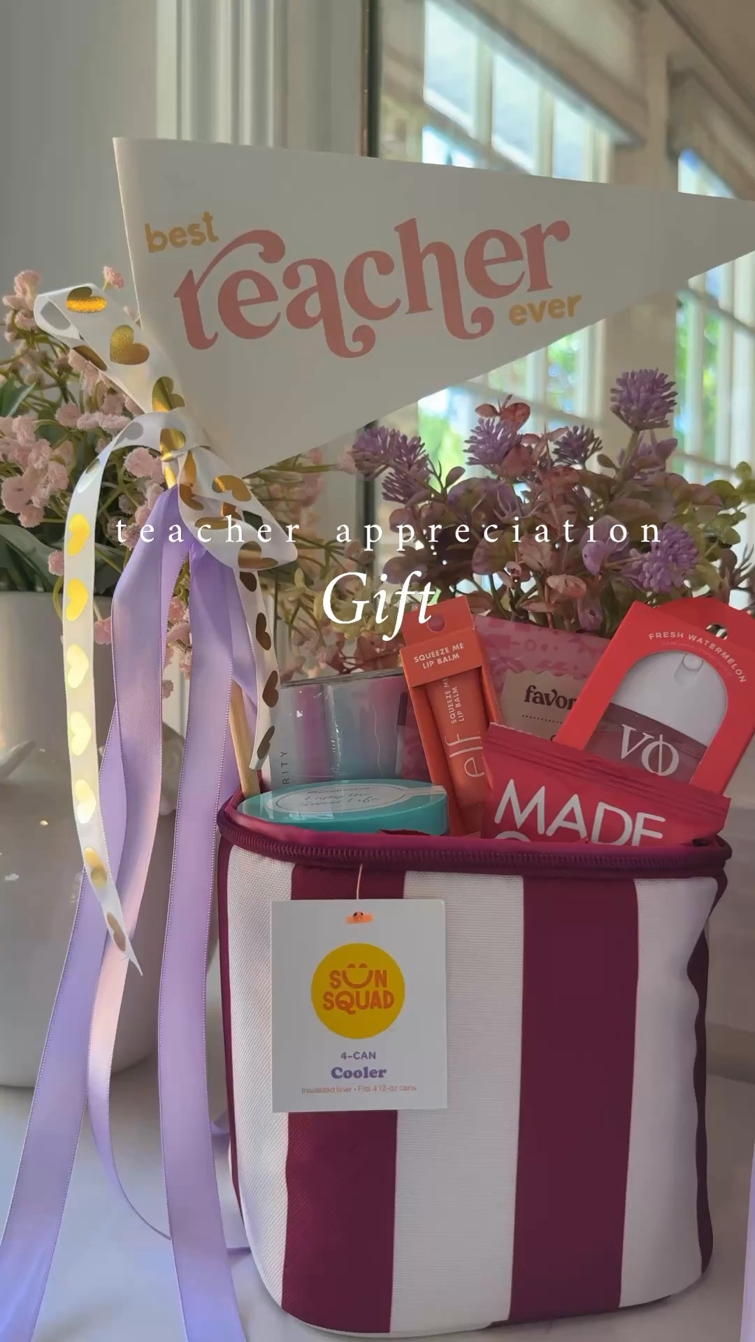 Teacher Appreciation Gift Idea 🍎✨

Ran to Target for the cutest $5 cooler (if you see it—grab it 🏃🏼‍♀️) and turned it into the most fun teacher gift filled with things they’ll actually use + love 🤍

Because the ones who do it all deserve a little extra 💛

Comment “SHOP” and I’ll send you the direct link to everything I used 💌

#LTKKids #LTKMothersDay #LTKdayinmylife