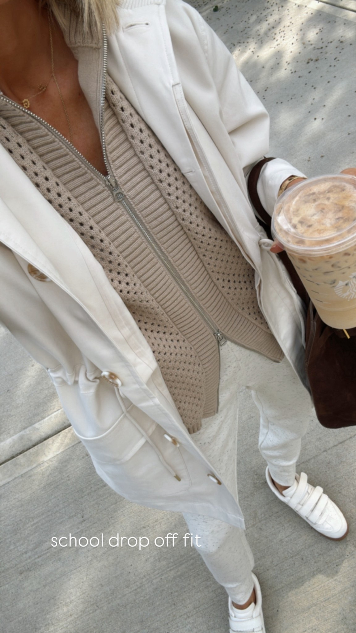 School drop off outfit. 