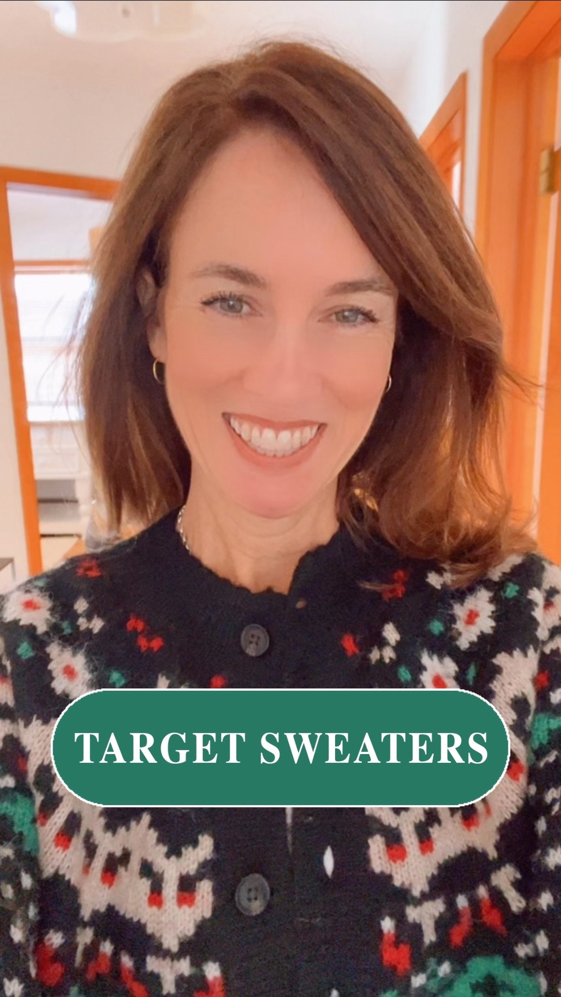 Target sweaters for Christmas - Fair Isle Cardigan - Target sweaters for Women - Gift ideas for wife, mother, daughter #target #targetsweaters #mysweaters #myfinds #myootd #mysweateroftheday - My sweater of the day #over40style #over50style - older women fashion - how to not look out of date - stay trendy in your 50s

#LTKOver40 #LTKHoliday #LTKootd