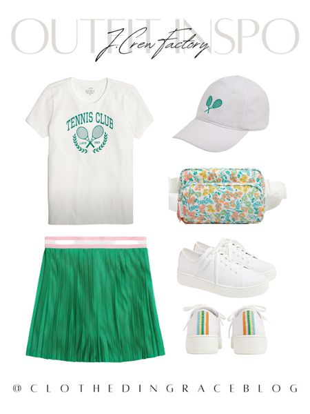 The cutest sporty outfit from J Crew Factory. 

#LTKFind #LTKstyletip #LTKunder50