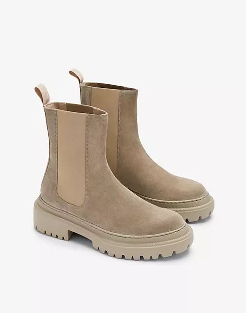 Maguire Suede Corticella High Chelsea Boots | Madewell