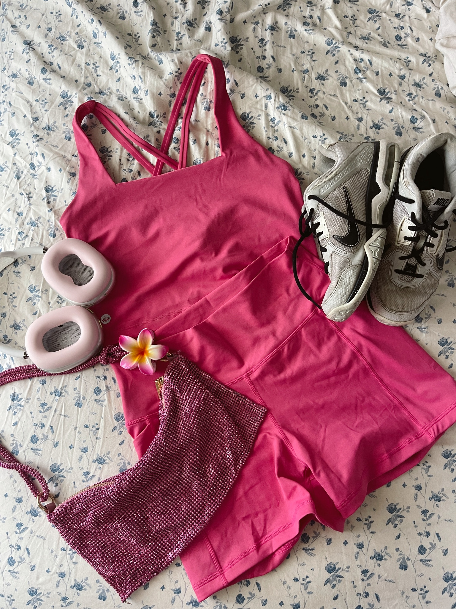 Pink matching set Workout outfit from senita athletics. Use code: typeonetypehappy for 15% off your order 

#LTKfitness #LTKActive #LTKtravel