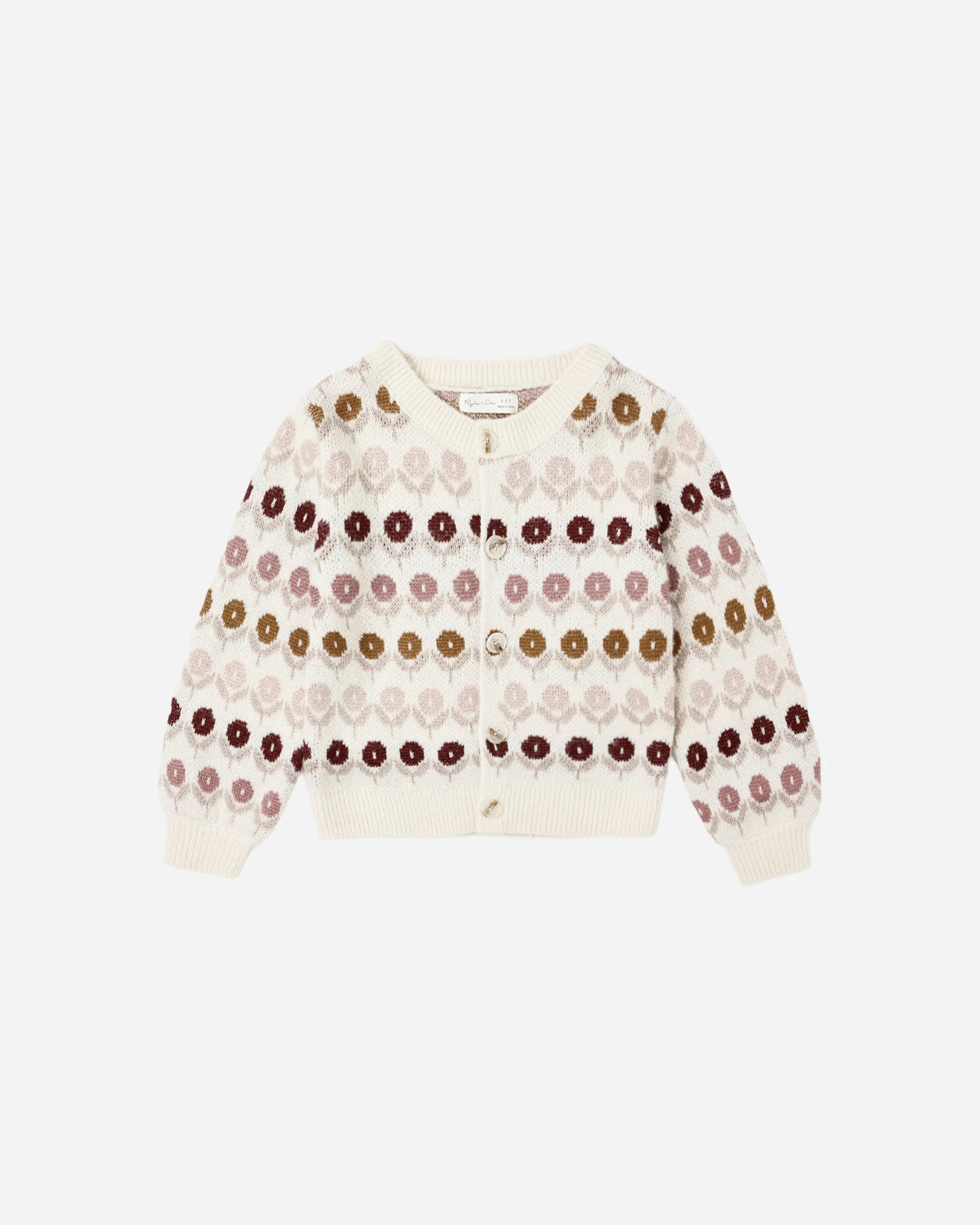 Cheyenne Cardigan || Floral Jacquard | Rylee + Cru