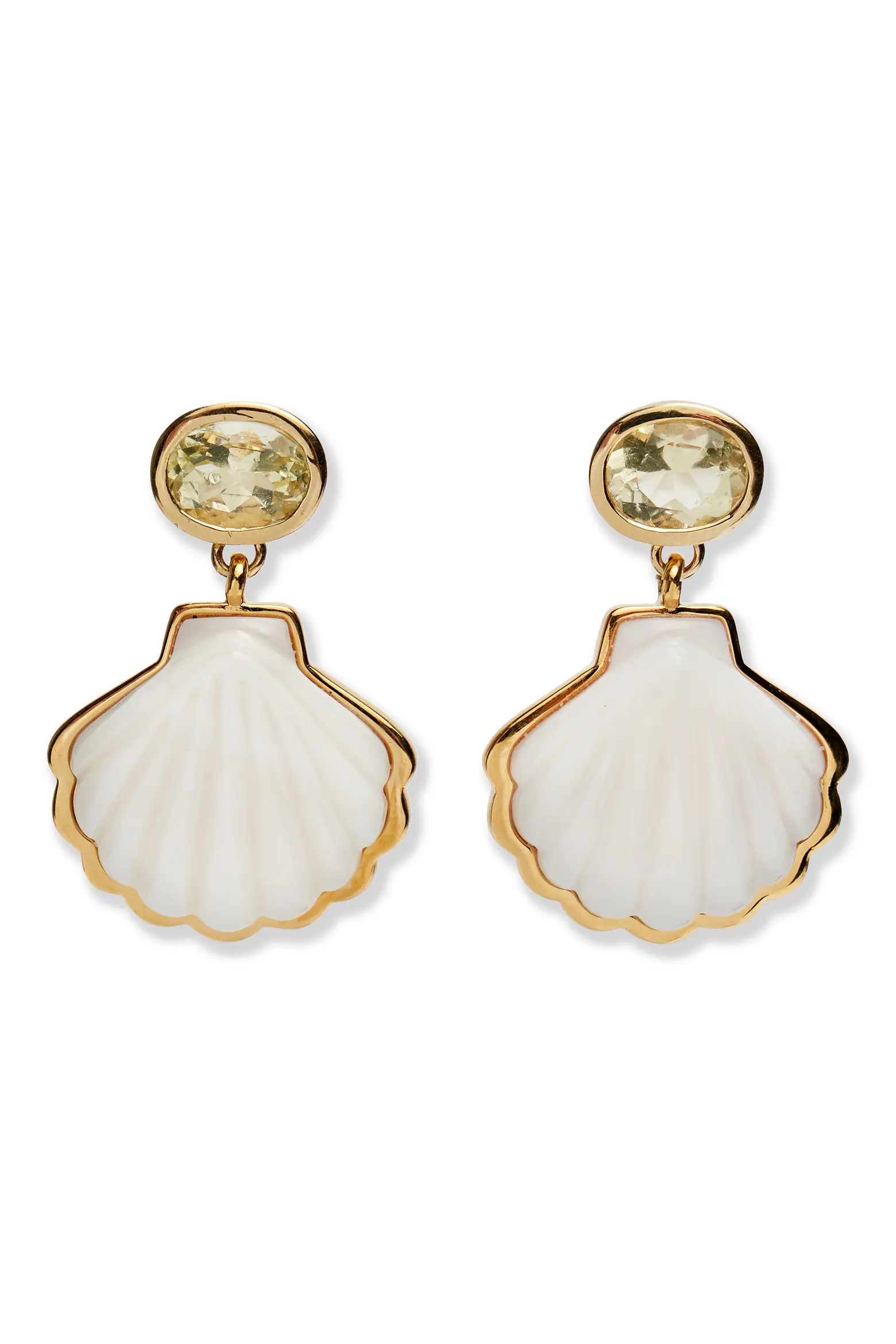 Luna Mother-of-Pearl Shell Drop Earrings (Women) | Nordstrom | Nordstrom
