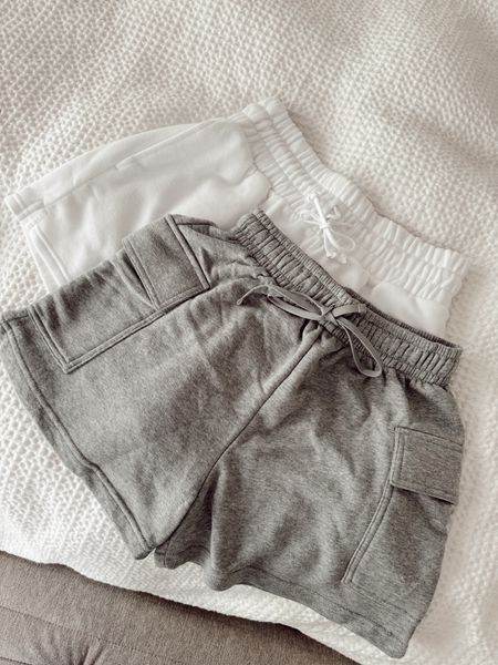These fleece shorts from Target are legit!! The grey are a little bit more oversized/ have cargo pockets. White I sized up to a medium/ regular pockets 

#LTKFindsUnder50 #LTKStyleTip #LTKActive