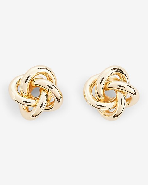 Knot Post Back Earrings | Express