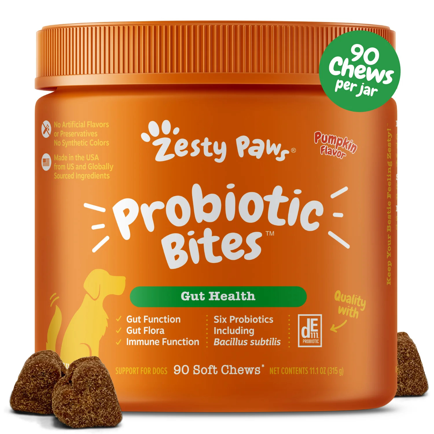 Probiotic Bites™ For Dogs | Zesty Paws