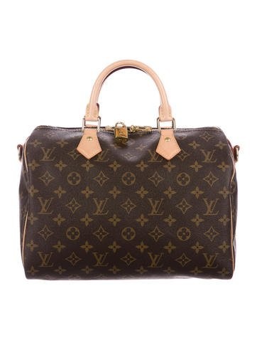 Louis Vuitton 2018 Monogram Speedy Bandouliére 30 | The Real Real, Inc.