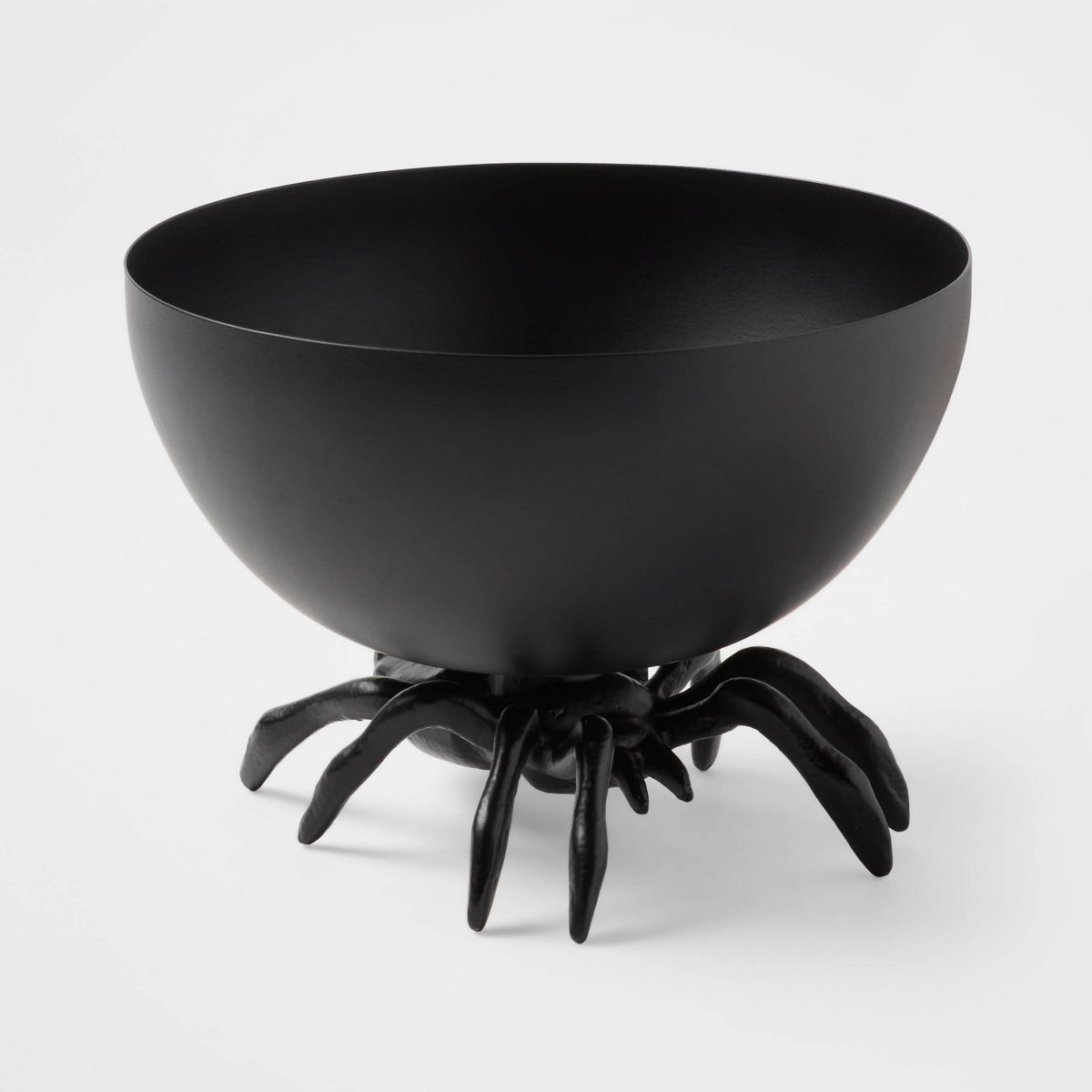 Metal Spider Candy Serving Bowls Black - Threshold™ | Target