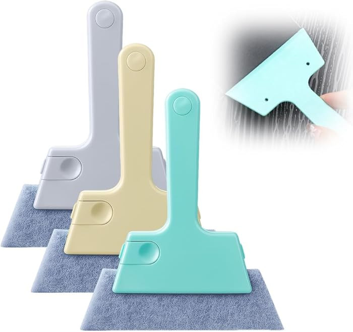 Magic Window Track Cleaner, 2024 Upgraded Window Groove Cleaning Brush Tools Set, Hand-held Windo... | Amazon (US)