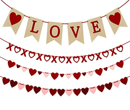 Love 4 Piece Valentine’s Day Decor | Amazon (US)