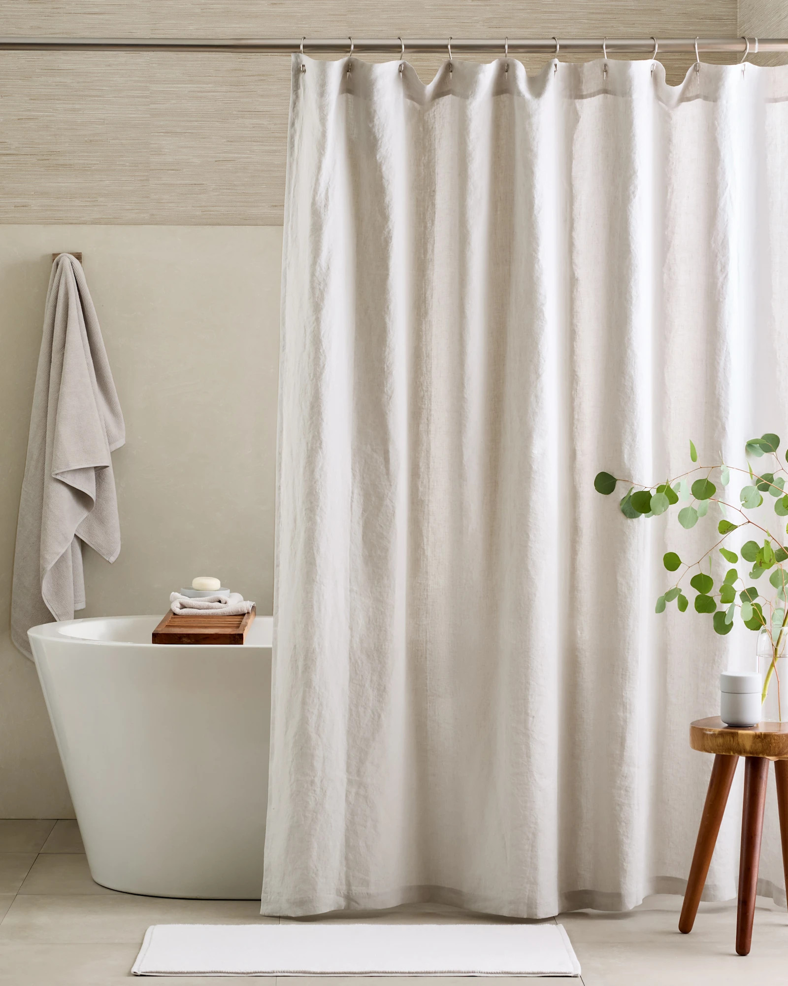 European Linen Shower Curtain | Quince