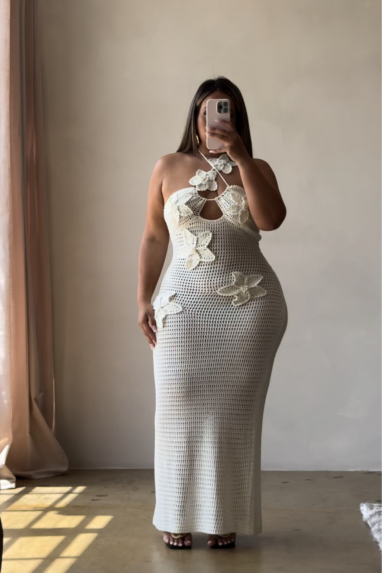 Wearing a size large! 