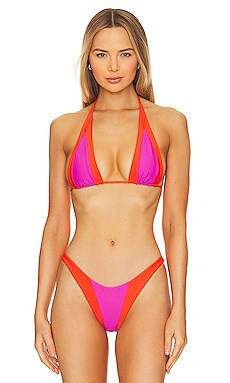 lovewave The Kaimo Top in Pink & Orange from Revolve.com | Revolve Clothing (Global)