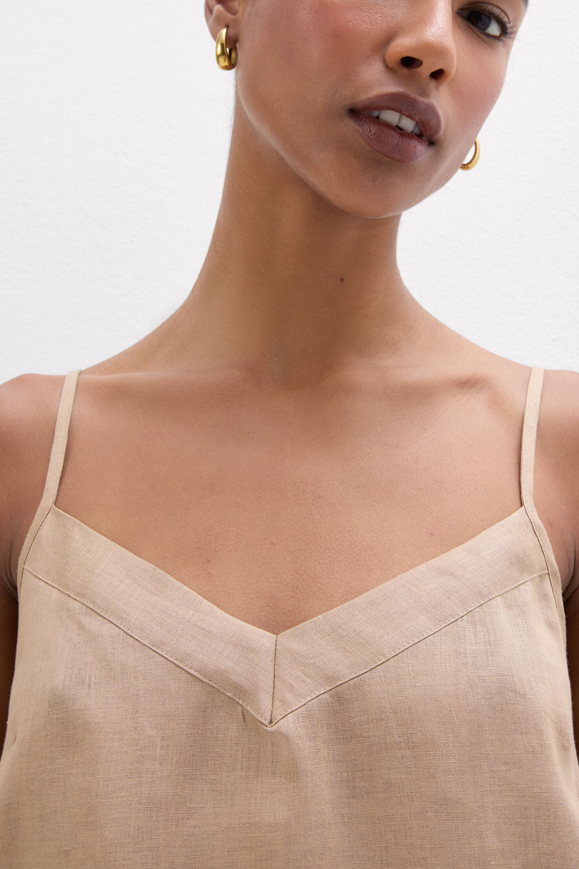 The Pure Linen Top in Linen Fabric - Intimissimi | Intimissimi (US)