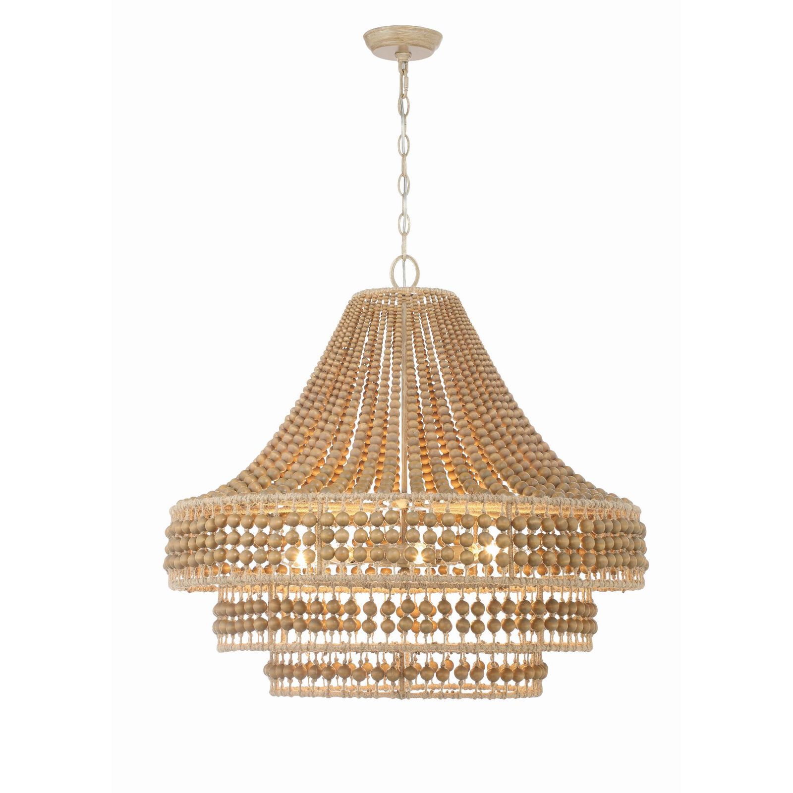 Silas 30 Inch 8 Light Chandelier by Crystorama | 1800 Lighting