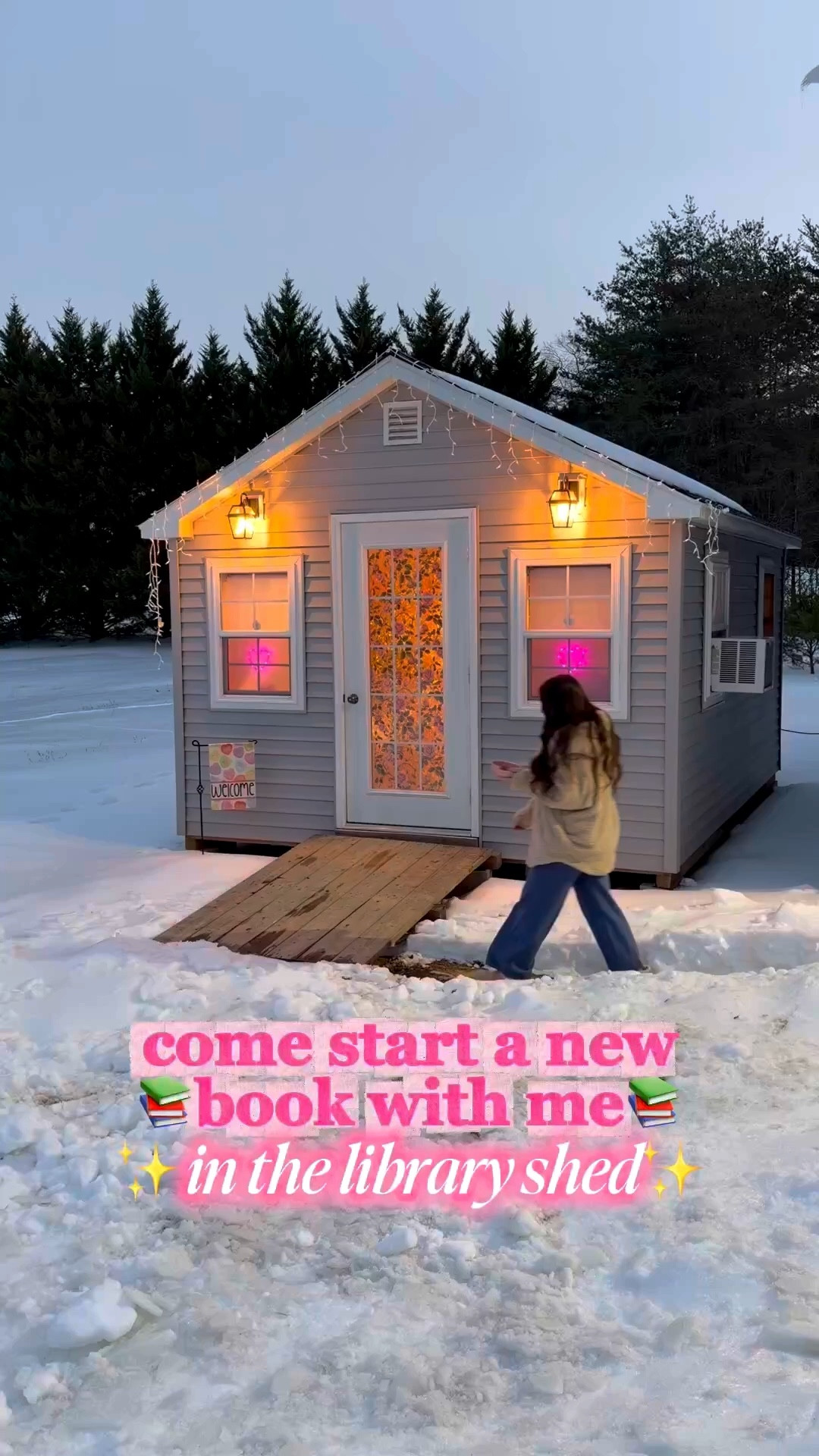 disappear with me for a little while📚💖✨
✨outfit details & decor linked here✨
💗more shed finds are on my Amazon storefront!

#LTKdayinmylife #LTKvlog #LTKHome
