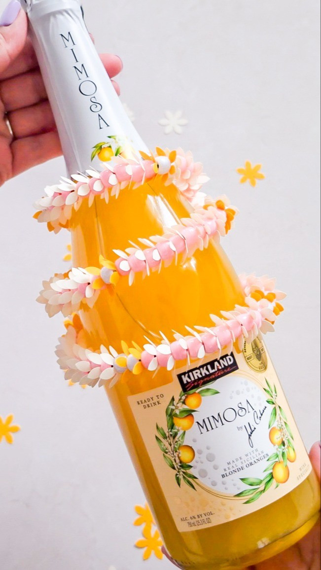 Bottle Lei DIY for Mother's day! 🍊🥂🌺

#LTKMothersDay #LTKSeasonal #LTKmomlife