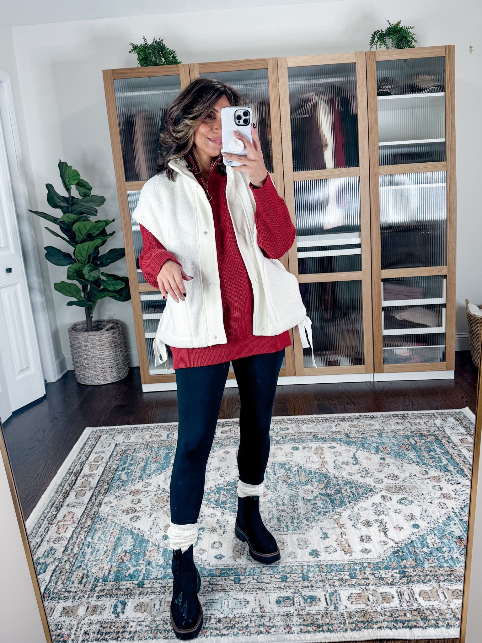 Amazon cashmere like sweater 
Fleece vest 

#LTKFindsUnder50 #LTKSeasonal #LTKOver40