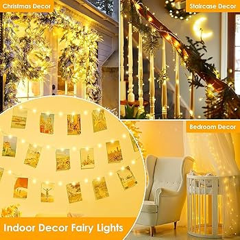 4Pack 240LED Christmas Fairy Lights Battery Operated with Remote, Waterproof String Lights with T... | Amazon (US)