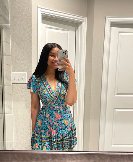 In love with this floral wrap dress from Amazon 🌸
#amazon #amazonfashion #wrapdress #boho

#LTKFindsUnder50