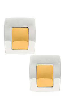 Heaven Mayhem Plate Earrings in Mixed Metal from Revolve.com | Revolve Clothing (Global)