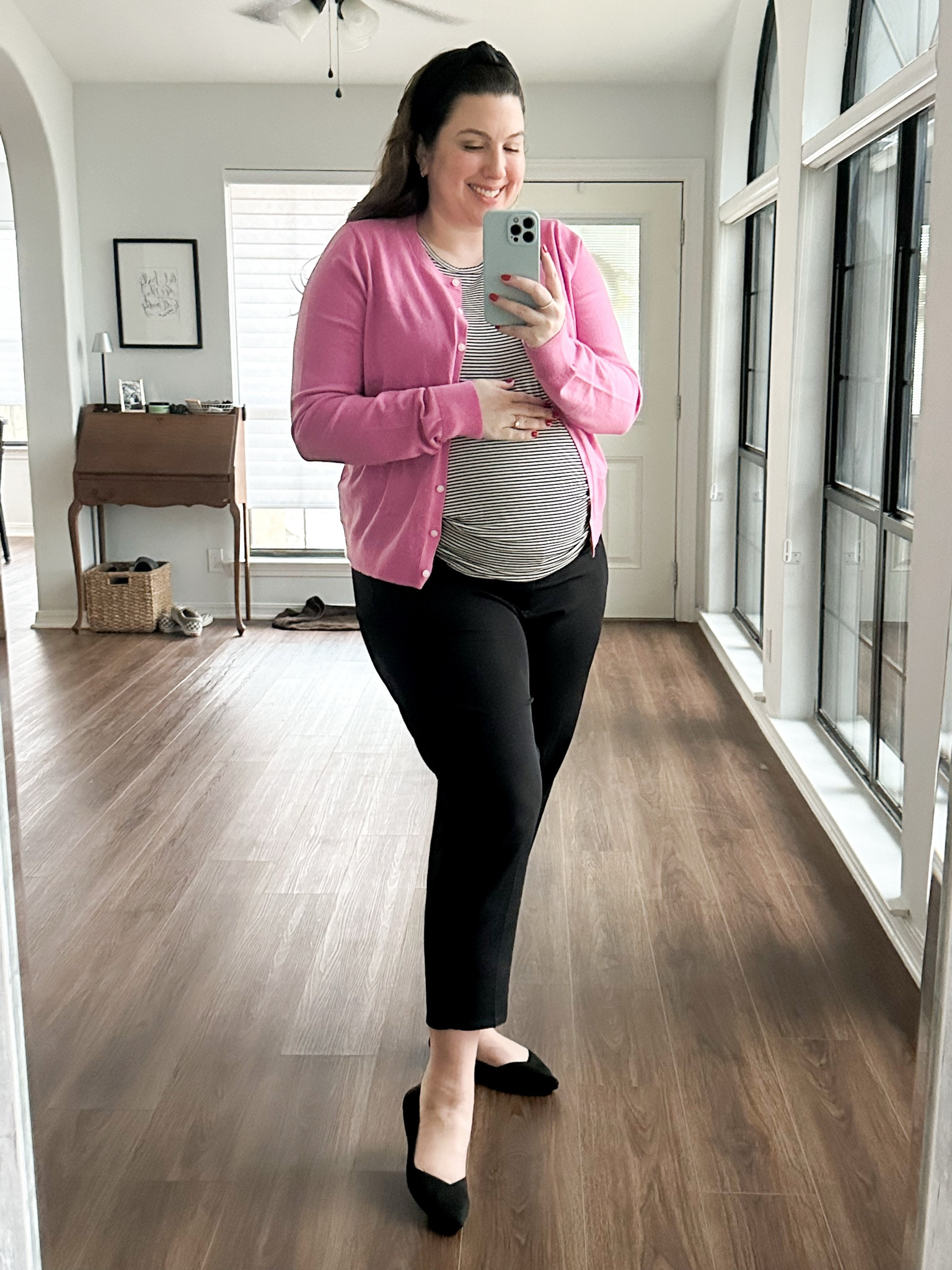 Workwear #ootd 2/7/25 

Cardigan and tank are on sale! 

Womens business professional workwear and business casual workwear and office outfits midsize outfit midsize style 

#LTKBump #LTKWorkwear #LTKStyleTip