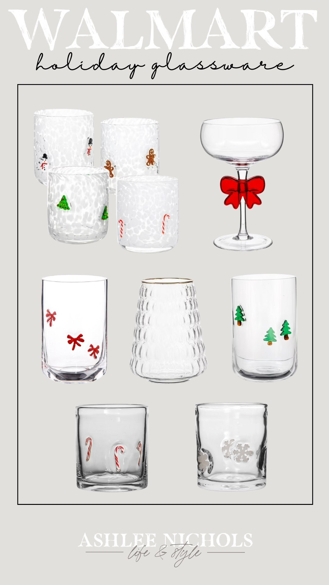 Walmart glassware
That looks like Anthropologie!