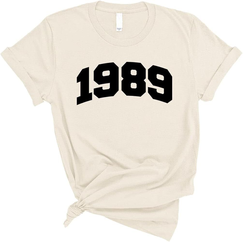 TeesAndTankYou College Style 1989 Shirt Unisex | Amazon (US)