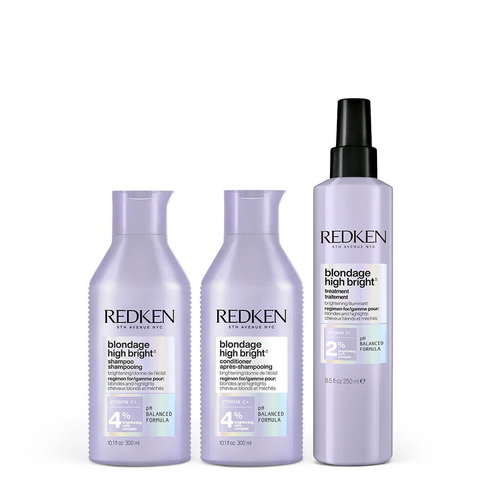 Blondage High Bright Trio | Shampoo, Conditioner & Treatment | Redken | Redken