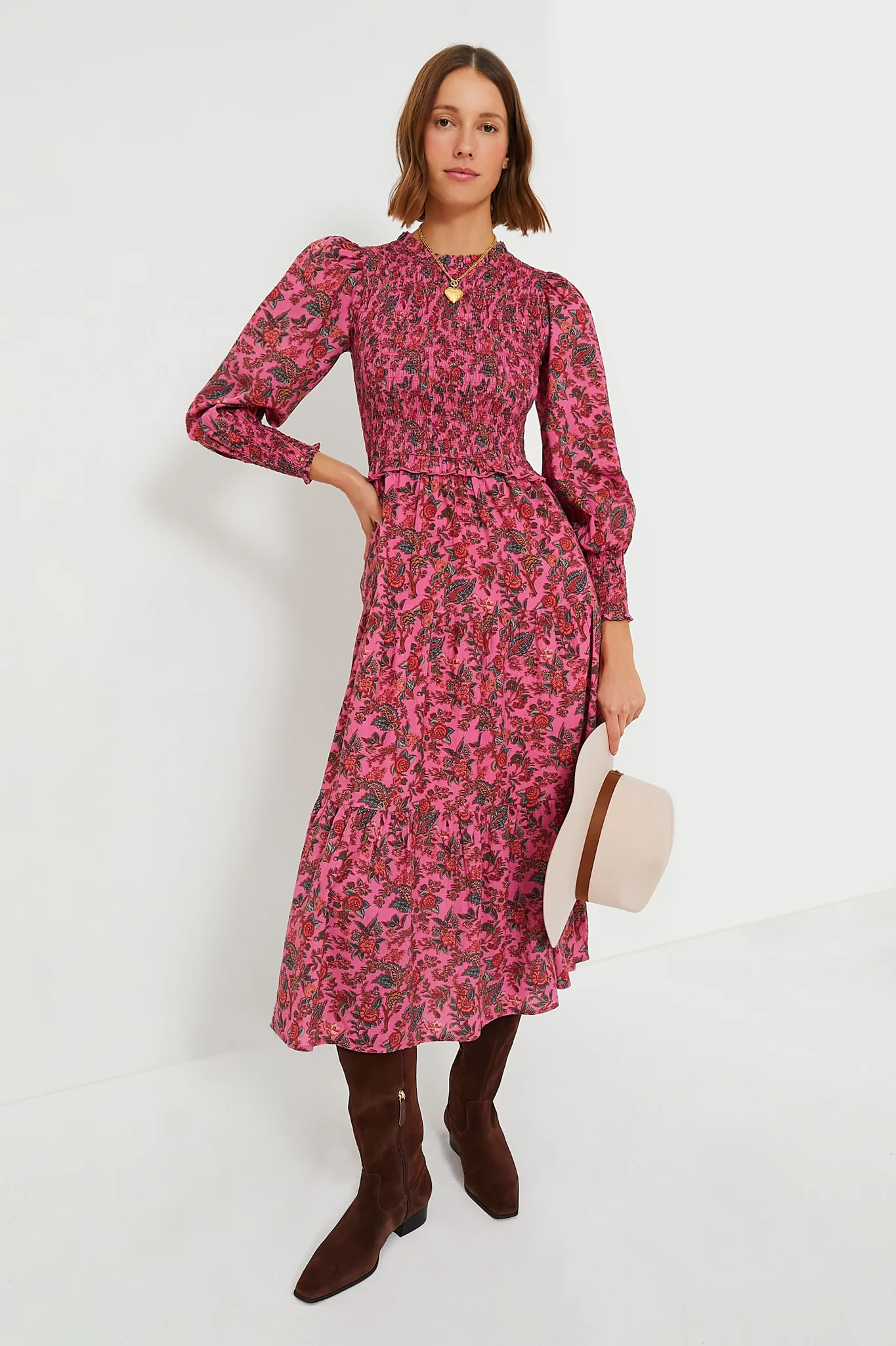 Pink Occitane Ivy Maxi Dress | Tuckernuck (US)