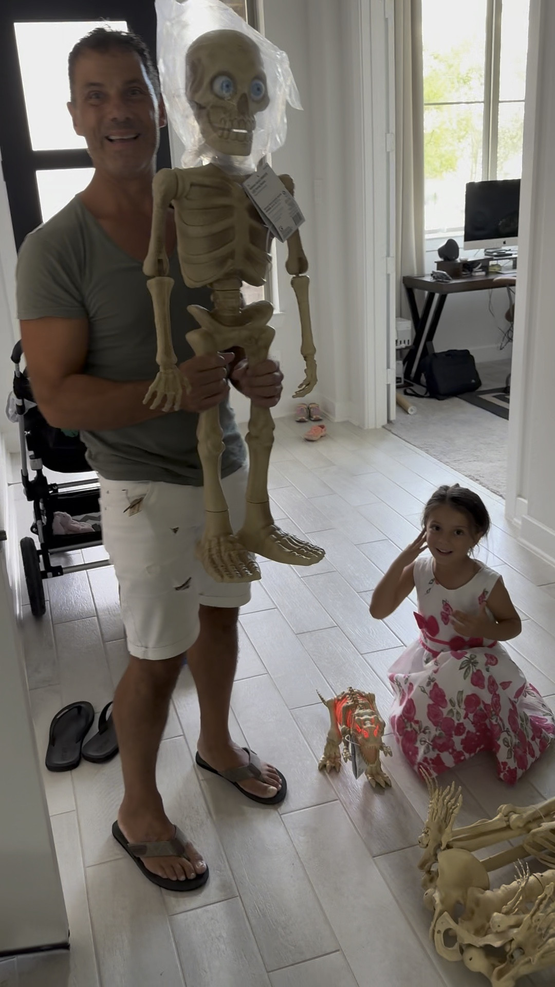 👻 Let the Halloween fun begin! We found the perfect decorations at @HomeDepot – and the best part? They’re online too at better prices than Amazon! 🎃 The kids can’t get enough of it 😍 Which one’s your fave? #SpookySeason #HalloweenDecor #HomeDepot #halloween 

#LTKHoliday #LTKVideo #LTKHalloween