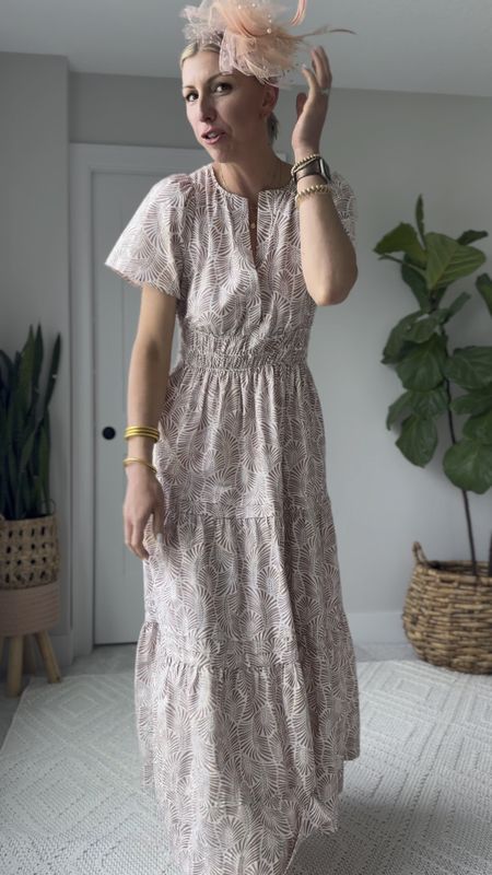 What I’m wearing for our Kentucky Derby party
This gorgeous maxi dress is one of my go to for all the special occasions for spring and summer! It’s so comfortable and flattering, 100% cotton, has pockets, and such beautiful feminine touch with the shoulder detailing 👏🏻

I’m 5’10” & wearing my truest size small in this maxi dress 

#LTKVideo #LTKover40 #LTKparties