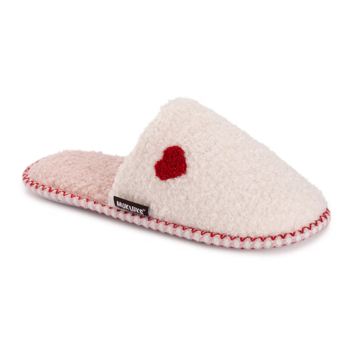 MUK LUKS Women's Punch Needle Scuff Slipper | Target