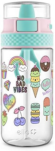 Ello Stratus Tritan Plastic Kids Water Bottle, 16 oz | Amazon (US)