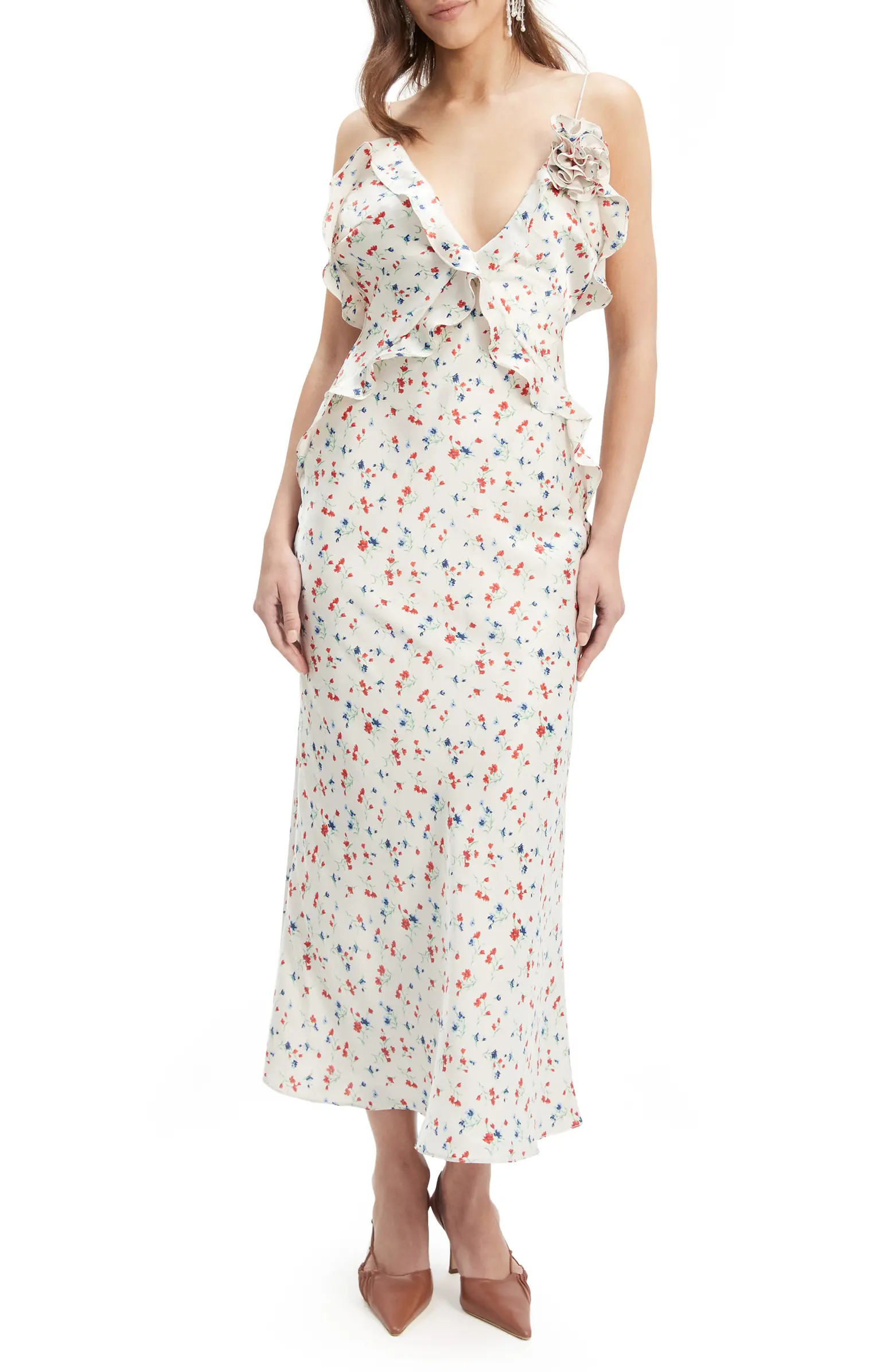 Bardot Olea Ruffle Maxi Dress | Nordstromrack | Nordstrom Rack