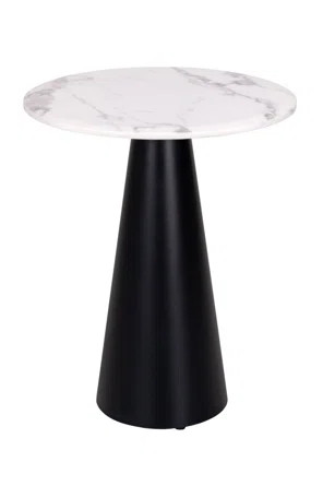 OROA Degas Genuine Marble Pedestal End Table | Wayfair | Wayfair North America