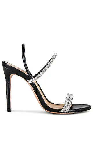 Whiteley Sandal in Cristal & Black | Revolve Clothing (Global)